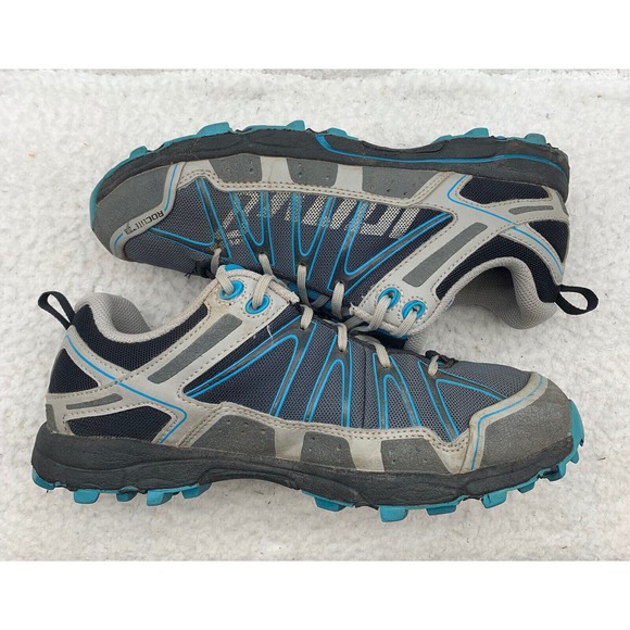 Inov-8 Cross Trainers Womens 8 Mens 6.5 Roclite 268 Trail Running Blue Gray - Picture 6 of 10
